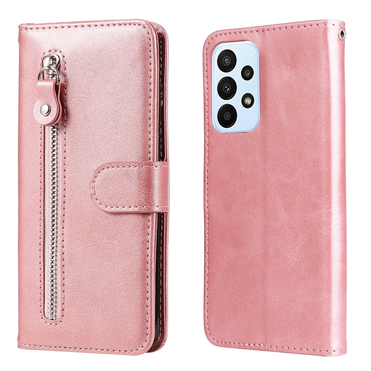 Fashion Calf Texture Zipper Horizontal Flip Leather Case, For Xiaomi Redmi Note 11 4G(Global), For Xiaomi Redmi Note 11 Pro 4G, For OPPO Realme 9i/A36 4G/A96 4G/K10 4G/A76 4G / A36 4G / A76 4G(Global), For Samsung Galaxy A23 /Galaxy M23/Galaxy F23