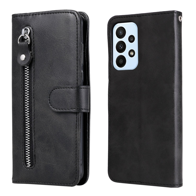 Fashion Calf Texture Zipper Horizontal Flip Leather Case, For Xiaomi Redmi Note 11 4G(Global), For Xiaomi Redmi Note 11 Pro 4G, For OPPO Realme 9i/A36 4G/A96 4G/K10 4G/A76 4G / A36 4G / A76 4G(Global), For Samsung Galaxy A23 /Galaxy M23/Galaxy F23