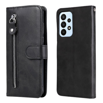 Fashion Calf Texture Zipper Horizontal Flip Leather Case, For Xiaomi Redmi Note 11 4G(Global), For Xiaomi Redmi Note 11 Pro 4G, For OPPO Realme 9i/A36 4G/A96 4G/K10 4G/A76 4G / A36 4G / A76 4G(Global), For Samsung Galaxy A23 /Galaxy M23/Galaxy F23