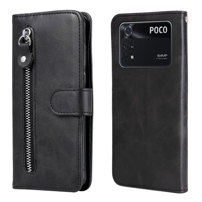 Fashion Calf Texture Zipper Horizontal Flip Leather Case, For OPPO Realme 9 Pro+, For Xiaomi Poco M4 Pro 4G, For OPPO Realme GT2 Pro, For Xiaomi Poco X4 Pro 5G