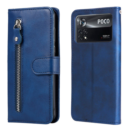 Fashion Calf Texture Zipper Horizontal Flip Leather Case, For OPPO Realme 9 Pro+, For Xiaomi Poco M4 Pro 4G, For OPPO Realme GT2 Pro, For Xiaomi Poco X4 Pro 5G