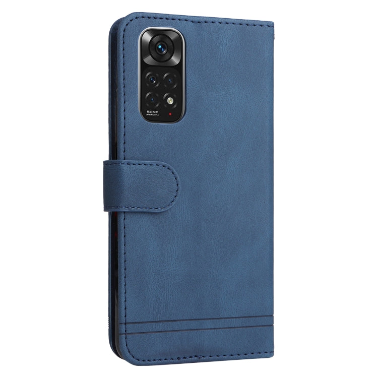 Skin Feel Life Tree Metal Button Horizontal Flip Leather Case, For Xiaomi Redmi Note 11 4G(Global), For Xiaomi Redmi Note 11 Pro 4G, For OPPO Realme 9i / A36 4G / A76 4G(Global), For OPPO Realme GT2 Pro