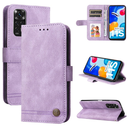 Skin Feel Life Tree Metal Button Horizontal Flip Leather Case, For Xiaomi Redmi Note 11 4G(Global), For Xiaomi Redmi Note 11 Pro 4G, For OPPO Realme 9i / A36 4G / A76 4G(Global), For OPPO Realme GT2 Pro