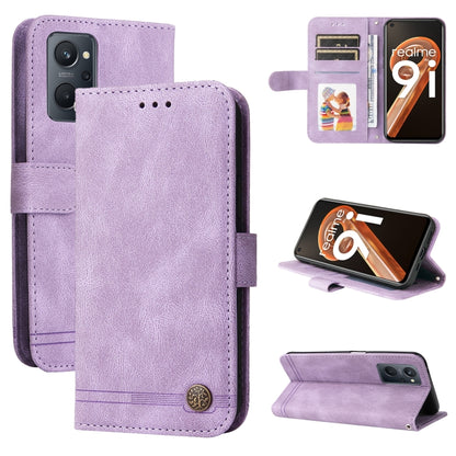 Skin Feel Life Tree Metal Button Horizontal Flip Leather Case, For Xiaomi Redmi Note 11 4G(Global), For Xiaomi Redmi Note 11 Pro 4G, For OPPO Realme 9i / A36 4G / A76 4G(Global), For OPPO Realme GT2 Pro