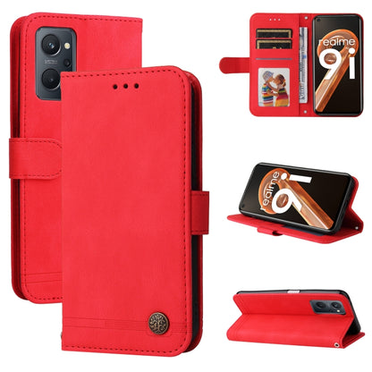 Skin Feel Life Tree Metal Button Horizontal Flip Leather Case, For Xiaomi Redmi Note 11 4G(Global), For Xiaomi Redmi Note 11 Pro 4G, For OPPO Realme 9i / A36 4G / A76 4G(Global), For OPPO Realme GT2 Pro