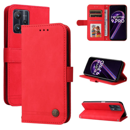 Skin Feel Life Tree Metal Button Horizontal Flip Leather Case, For OPPO Realme 9 Pro+, For OPPO Realme 9 Pro/Realme V25, For Samsung Galaxy A23 /Galaxy M23/Galaxy F23, For Xiaomi Poco M4 Pro 4G