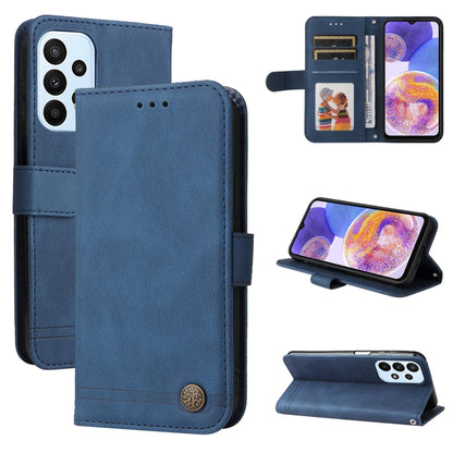 Skin Feel Life Tree Metal Button Horizontal Flip Leather Case, For OPPO Realme 9 Pro+, For OPPO Realme 9 Pro/Realme V25, For Samsung Galaxy A23 /Galaxy M23/Galaxy F23, For Xiaomi Poco M4 Pro 4G