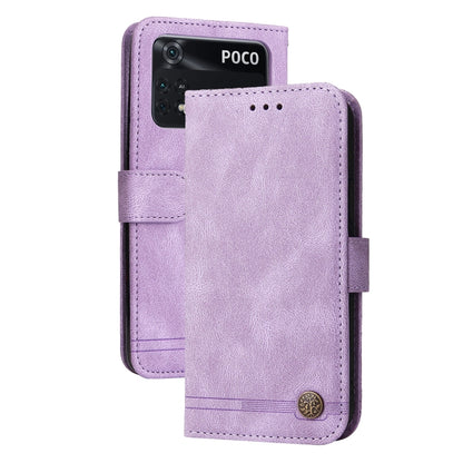 Skin Feel Life Tree Metal Button Horizontal Flip Leather Case, For OPPO Realme 9 Pro+, For OPPO Realme 9 Pro/Realme V25, For Samsung Galaxy A23 /Galaxy M23/Galaxy F23, For Xiaomi Poco M4 Pro 4G