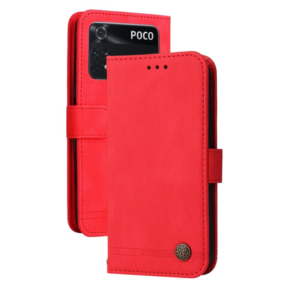 Skin Feel Life Tree Metal Button Horizontal Flip Leather Case, For OPPO Realme 9 Pro+, For OPPO Realme 9 Pro/Realme V25, For Samsung Galaxy A23 /Galaxy M23/Galaxy F23, For Xiaomi Poco M4 Pro 4G
