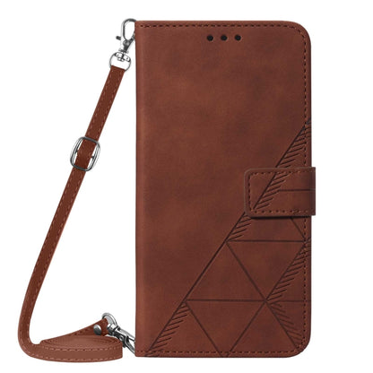 Crossbody 3D Embossed Flip Leather Phone Case, For OnePlus Nord 2 5G, For OnePlus Nord CE 5G, For OnePlus Nord N10 5G, For OnePlus Nord N20 5G