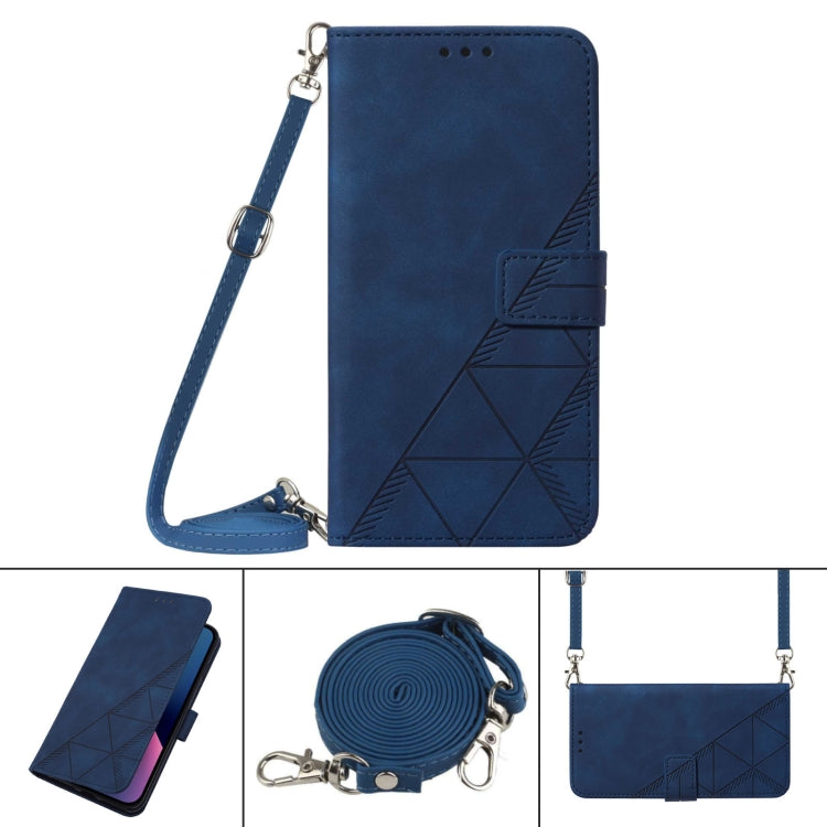 Crossbody 3D Embossed Flip Leather Phone Case, For OnePlus Nord 2 5G, For OnePlus Nord CE 5G, For OnePlus Nord N10 5G, For OnePlus Nord N20 5G