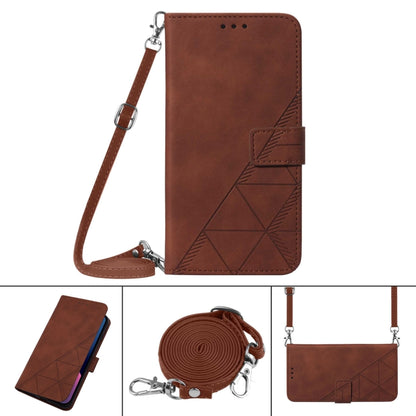 Crossbody 3D Embossed Flip Leather Phone Case, For OnePlus Nord 2 5G, For OnePlus Nord CE 5G, For OnePlus Nord N10 5G, For OnePlus Nord N20 5G