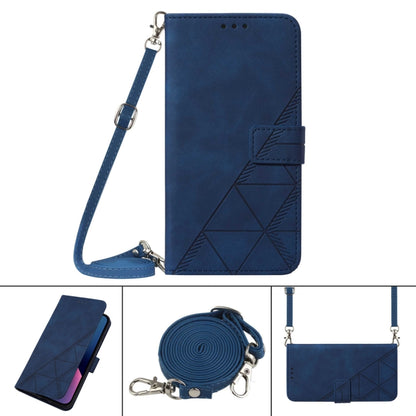 Crossbody 3D Embossed Flip Leather Phone Case, For OnePlus Nord N100 5G, For OnePlus Nord N200 5G
