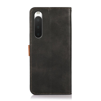 KHAZNEH Dual-color Cowhide Texture Flip Leather Phone Case, For OPPO Realme GT Neo3, For Sony Xperia 10 IV/10 IIII, For Xiaomi Redmi Note 11E/Redmi 10 5G
