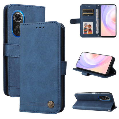 Skin Feel Life Tree Metal Button Leather Phone Case, For Xiaomi Redmi 10C 4G / Redmi 10 India Version, For Xiaomi Poco X4 Pro 5G, For Honor 50 SE / nova 9 SE, For OPPO Find X5