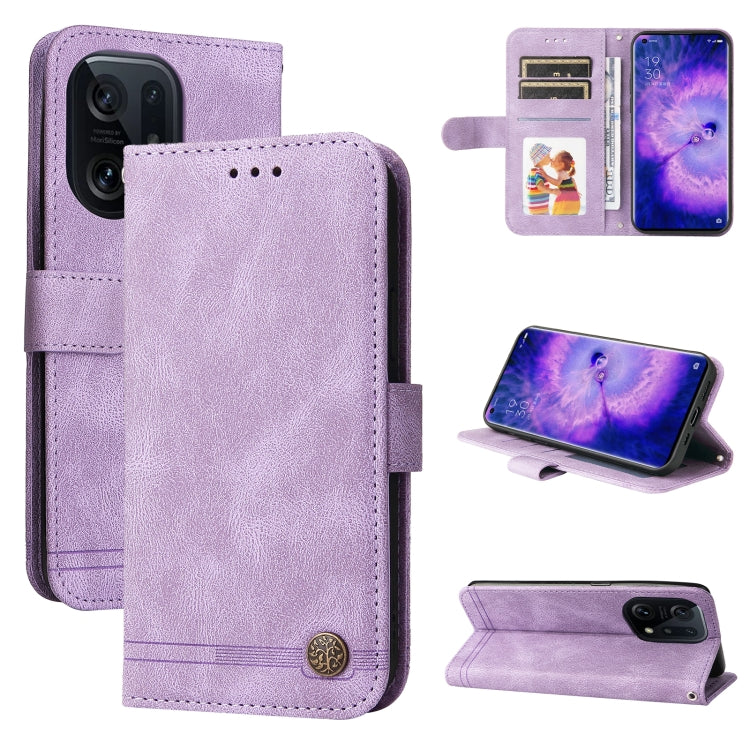 Skin Feel Life Tree Metal Button Leather Phone Case, For Xiaomi Redmi 10C 4G / Redmi 10 India Version, For Xiaomi Poco X4 Pro 5G, For Honor 50 SE / nova 9 SE, For OPPO Find X5