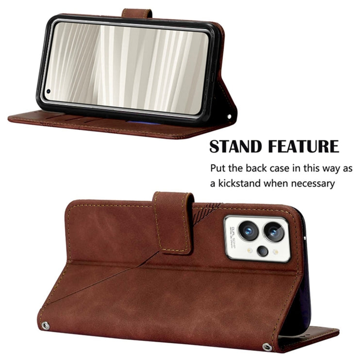 Crossbody 3D Embossed Flip Leather Phone Case, For OPPO Realme GT2 Pro, For OPPO Realme GT Neo3, For OPPO Reno5 Pro+ 5G / Find X3 Neo, For OPPO Reno7 5G / Find X5 Lite