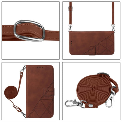 Crossbody 3D Embossed Flip Leather Phone Case, For OPPO Realme C21Y, For OPPO Realme GT Master, For OPPO Realme Narzo 50A, For OPPO Realme Narzo 50i
