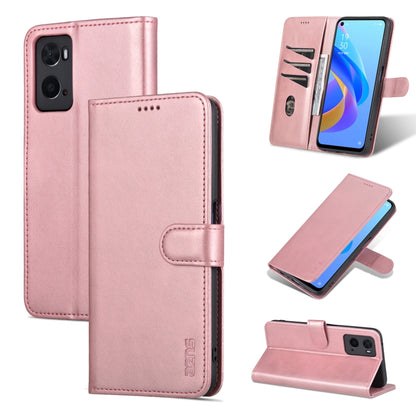 AZNS Skin Feel Calf Texture Horizontal Flip Leather Phone Case, For OPPO A36 4G/A76 4G(Global)