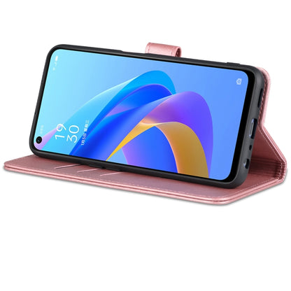 AZNS Skin Feel Calf Texture Horizontal Flip Leather Phone Case, For OPPO A36 4G/A76 4G(Global)