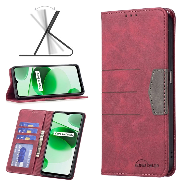 Magnetic Splicing Leather Phone Case, For OPPO Find X5, For OPPO Realme C35, For Honor X20, For Xiaomi 12 Pro