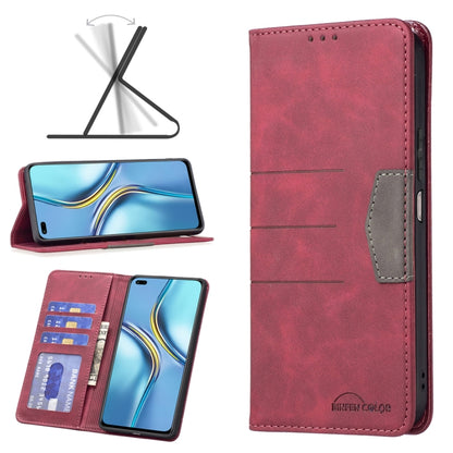 Magnetic Splicing Leather Phone Case, For OPPO Find X5, For OPPO Realme C35, For Honor X20, For Xiaomi 12 Pro