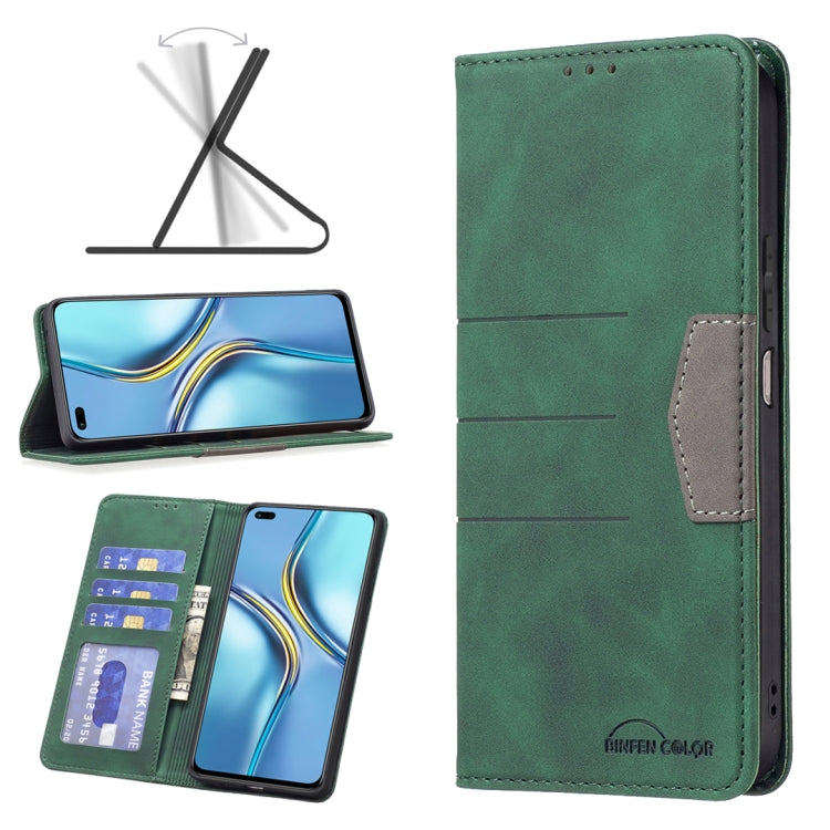 Magnetic Splicing Leather Phone Case, For OPPO Find X5, For OPPO Realme C35, For Honor X20, For Xiaomi 12 Pro