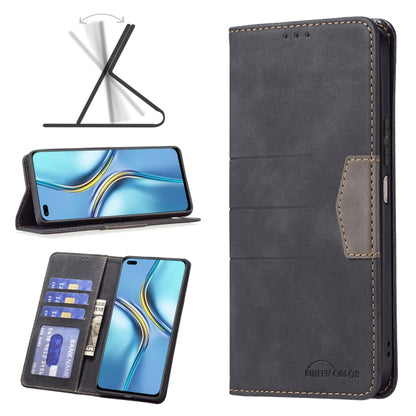 Magnetic Splicing Leather Phone Case, For OPPO Find X5, For OPPO Realme C35, For Honor X20, For Xiaomi 12 Pro