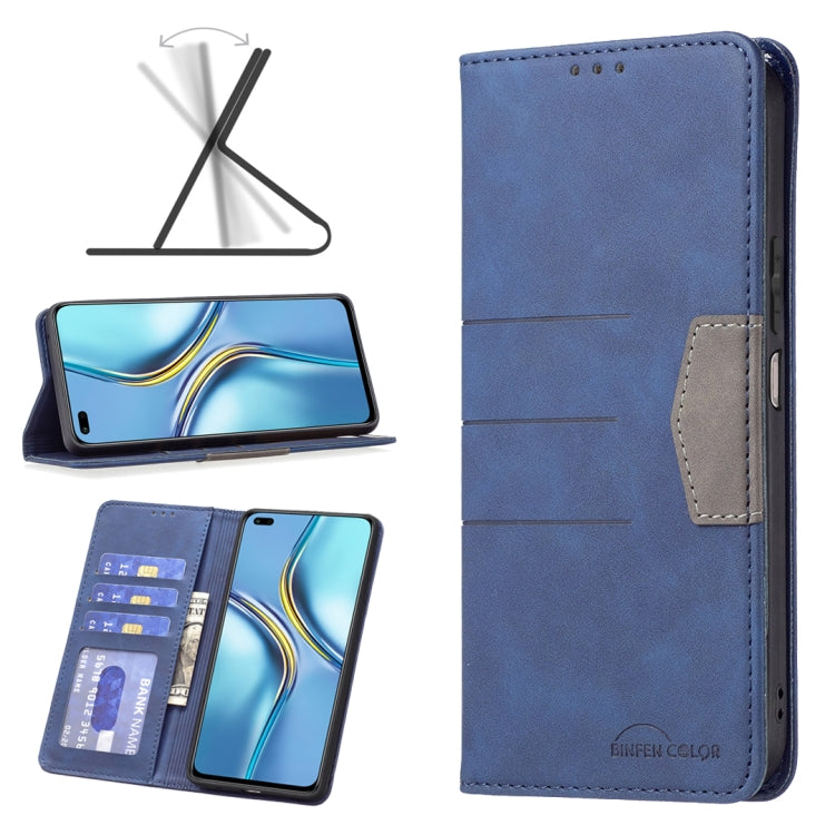 Magnetic Splicing Leather Phone Case, For OPPO Find X5, For OPPO Realme C35, For Honor X20, For Xiaomi 12 Pro