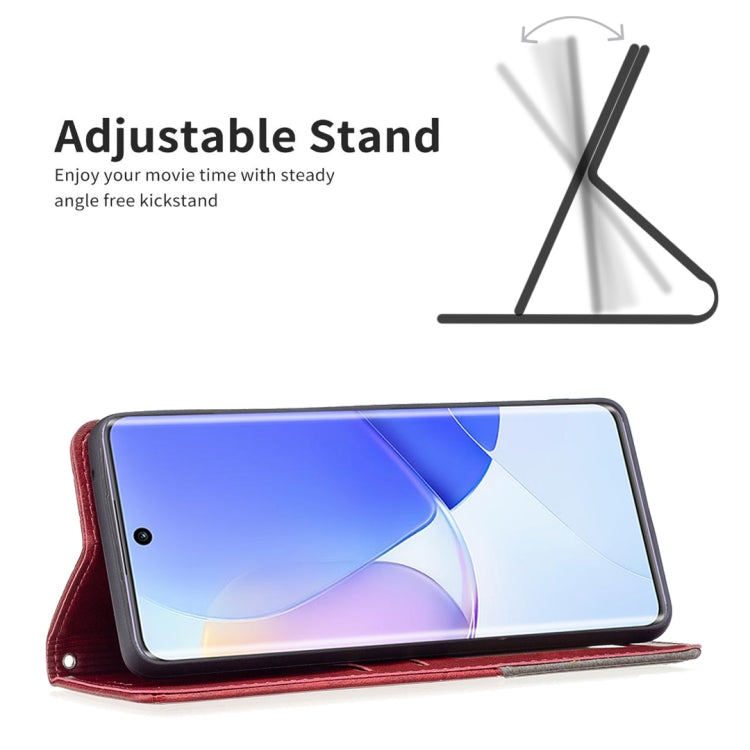 Prismatic Invisible Magnetic Leather Phone Case, For Honor 50 / Huawei nova 9, For Honor 50 Lite / Huawei nova 8i, For Motorola Moto E40 / E30, For Motorola Moto G22