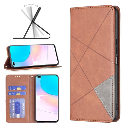 Prismatic Invisible Magnetic Leather Phone Case, For Honor 50 / Huawei nova 9, For Honor 50 Lite / Huawei nova 8i, For Motorola Moto E40 / E30, For Motorola Moto G22