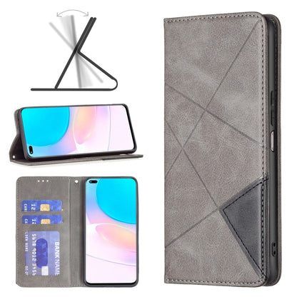Prismatic Invisible Magnetic Leather Phone Case, For Honor 50 / Huawei nova 9, For Honor 50 Lite / Huawei nova 8i, For Motorola Moto E40 / E30, For Motorola Moto G22