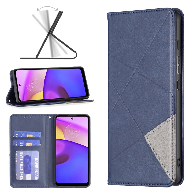 Prismatic Invisible Magnetic Leather Phone Case, For Honor 50 / Huawei nova 9, For Honor 50 Lite / Huawei nova 8i, For Motorola Moto E40 / E30, For Motorola Moto G22