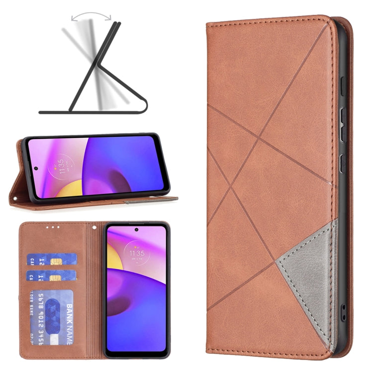 Prismatic Invisible Magnetic Leather Phone Case, For Honor 50 / Huawei nova 9, For Honor 50 Lite / Huawei nova 8i, For Motorola Moto E40 / E30, For Motorola Moto G22