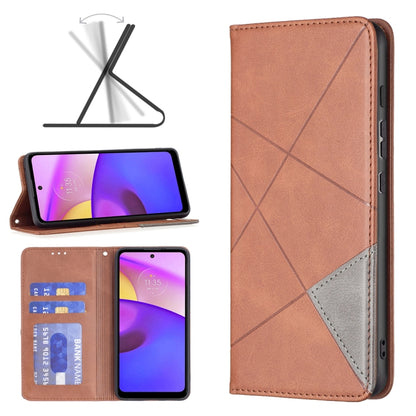 Prismatic Invisible Magnetic Leather Phone Case, For Honor 50 / Huawei nova 9, For Honor 50 Lite / Huawei nova 8i, For Motorola Moto E40 / E30, For Motorola Moto G22