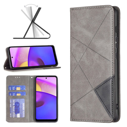 Prismatic Invisible Magnetic Leather Phone Case, For Honor 50 / Huawei nova 9, For Honor 50 Lite / Huawei nova 8i, For Motorola Moto E40 / E30, For Motorola Moto G22