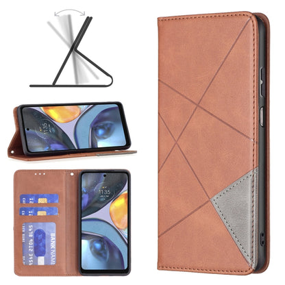 Prismatic Invisible Magnetic Leather Phone Case, For Honor 50 / Huawei nova 9, For Honor 50 Lite / Huawei nova 8i, For Motorola Moto E40 / E30, For Motorola Moto G22