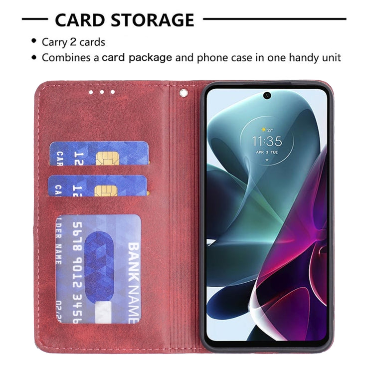 Prismatic Invisible Magnetic Leather Phone Case, For Motorola Moto G200 5G / Edge S30 5G, For OPPO A96 5G, For OPPO Find X5, For OPPO Realme 9 Pro