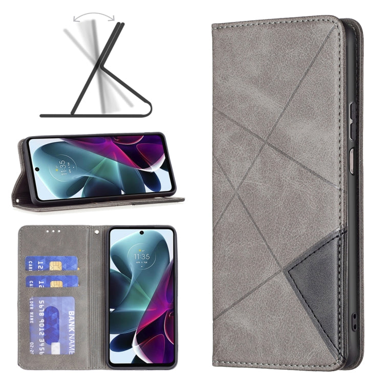 Prismatic Invisible Magnetic Leather Phone Case, For Motorola Moto G200 5G / Edge S30 5G, For OPPO A96 5G, For OPPO Find X5, For OPPO Realme 9 Pro