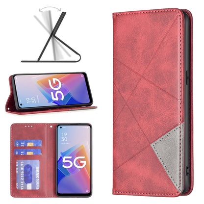 Prismatic Invisible Magnetic Leather Phone Case, For Motorola Moto G200 5G / Edge S30 5G, For OPPO A96 5G, For OPPO Find X5, For OPPO Realme 9 Pro