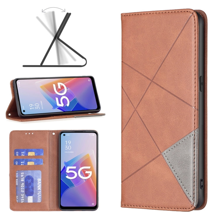 Prismatic Invisible Magnetic Leather Phone Case, For Motorola Moto G200 5G / Edge S30 5G, For OPPO A96 5G, For OPPO Find X5, For OPPO Realme 9 Pro