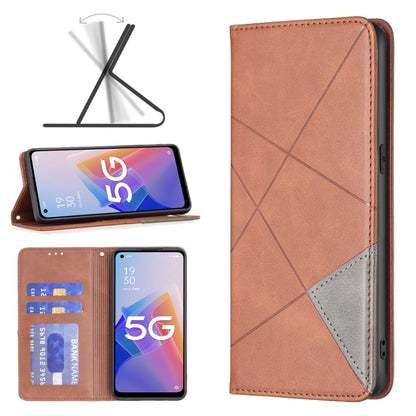 Prismatic Invisible Magnetic Leather Phone Case, For Motorola Moto G200 5G / Edge S30 5G, For OPPO A96 5G, For OPPO Find X5, For OPPO Realme 9 Pro