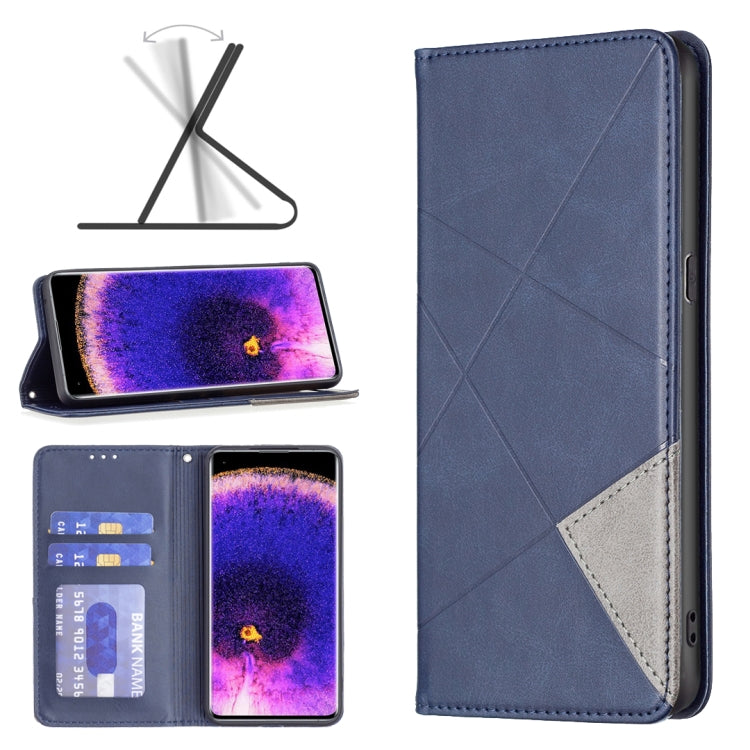 Prismatic Invisible Magnetic Leather Phone Case, For Motorola Moto G200 5G / Edge S30 5G, For OPPO A96 5G, For OPPO Find X5, For OPPO Realme 9 Pro