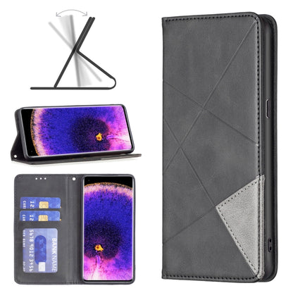 Prismatic Invisible Magnetic Leather Phone Case, For Motorola Moto G200 5G / Edge S30 5G, For OPPO A96 5G, For OPPO Find X5, For OPPO Realme 9 Pro