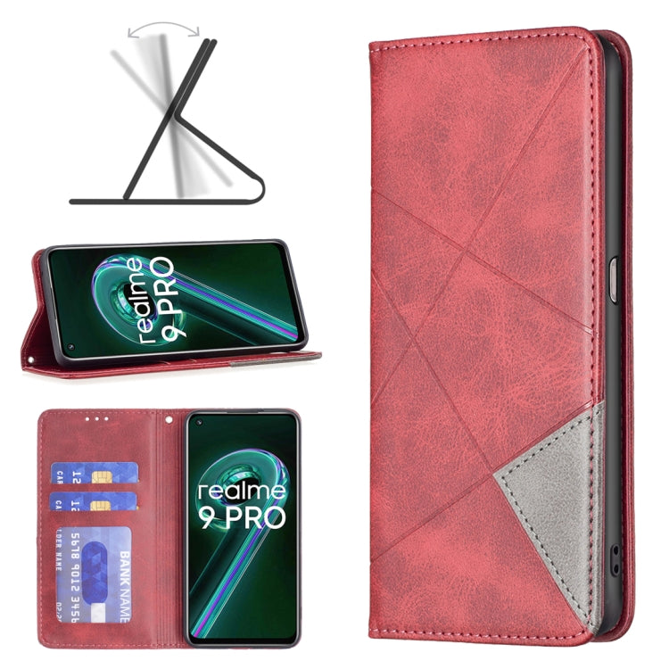 Prismatic Invisible Magnetic Leather Phone Case, For Motorola Moto G200 5G / Edge S30 5G, For OPPO A96 5G, For OPPO Find X5, For OPPO Realme 9 Pro