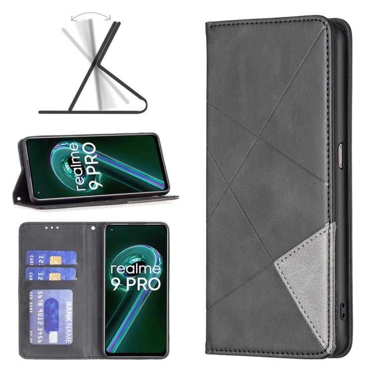 Prismatic Invisible Magnetic Leather Phone Case, For Motorola Moto G200 5G / Edge S30 5G, For OPPO A96 5G, For OPPO Find X5, For OPPO Realme 9 Pro