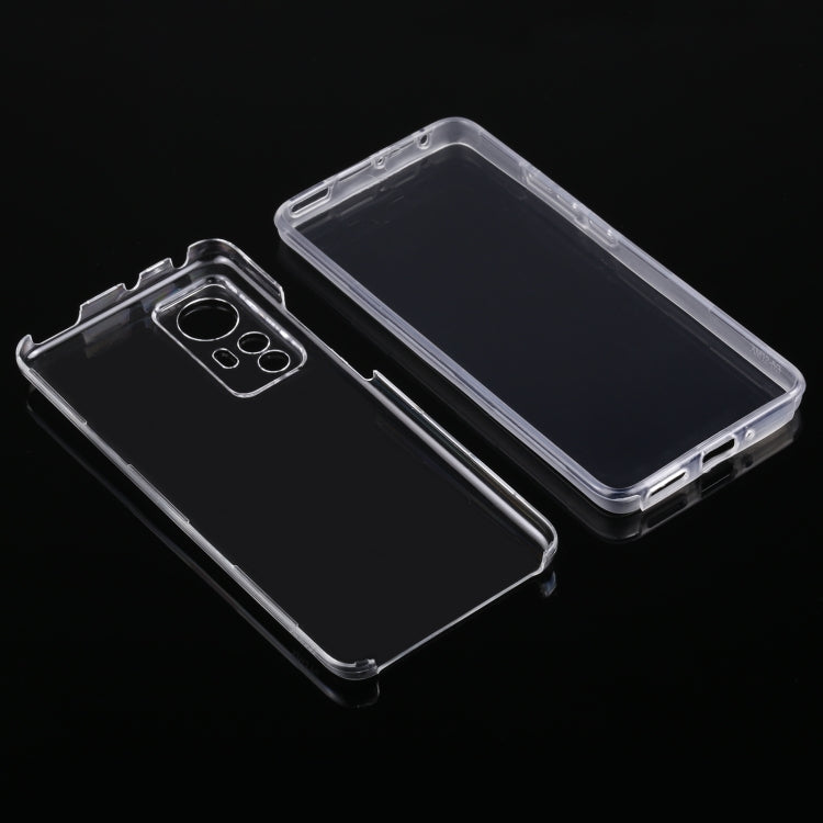 PC+TPU Ultra-Thin Double-Sided Transparent Phone Case, For Xiaomi 12, For Xiaomi 12 Pro