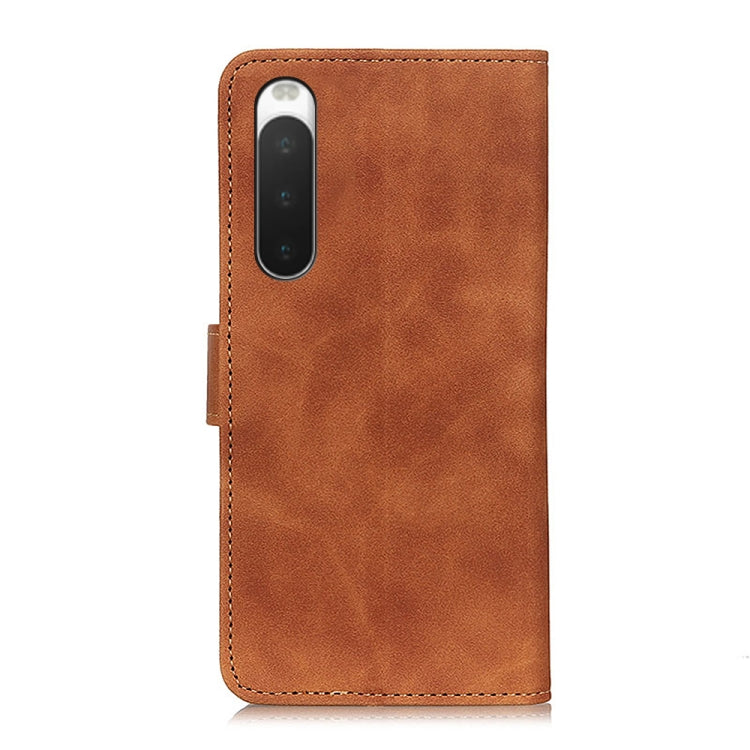 KHAZNEH Retro Texture Horizontal Flip Leather Phone Case, For Realme C31, For Realme GT Neo3, For Sony Xperia 10 IV, For Sony Xperia I  IV, For Xiaomi Redmi Note 11E, For vivo Y75 5G / Y55 5G