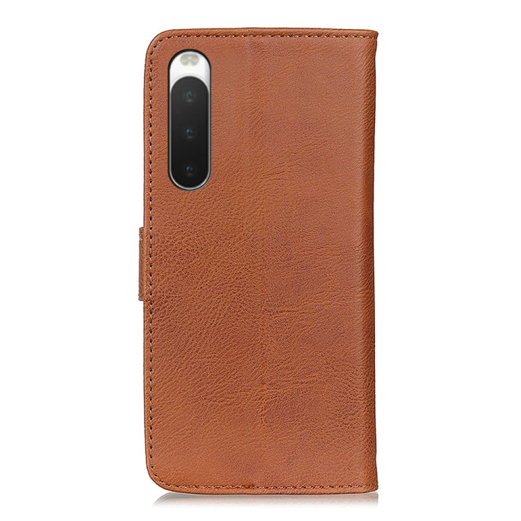 KHAZNEH Cowhide Texture Horizontal Flip Leather Phone Case, For Realme C31, For Realme GT Neo3, For Sony Xperia 10 IV, For Sony Xperia 1 IV, For vivo Y75 5G / Y55 5G, For Xiaomi Redmi Note 11E