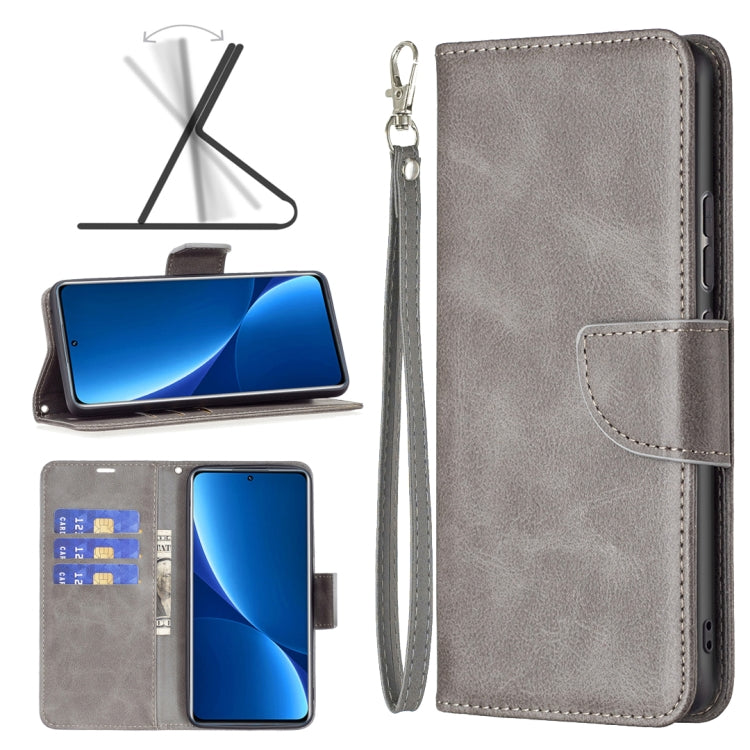 Lambskin Texture Pure Color Leather Phone Case, For Honor X20, For Xiaomi 12 Pro